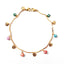 DELIA EYE SHELL ANKLET – 304 STAINLESS STEEL WITH ZIRCON & ENAMEL INLAY