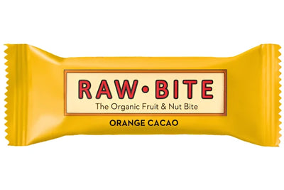 RAW BITE ORANGE CACAO ORG BAR 50GR