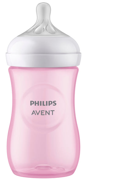 PHILIPS AVENT SCY903/11 NAT.RESPONSE BTL PINK 1M+260ML