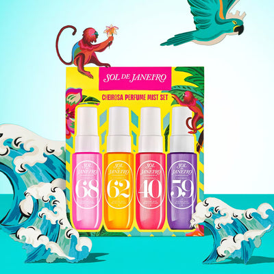 SOL DE JANEIRO -  CHEIROSA PERFUME MIST SET 4 X 30ML
