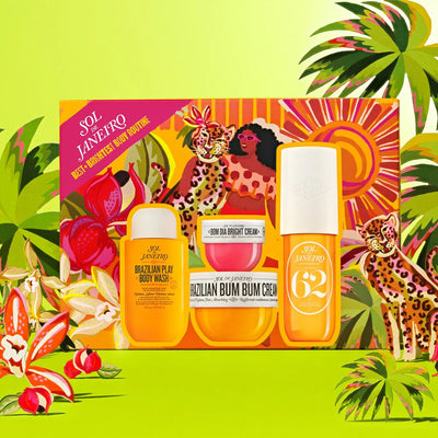SOL DE JANEIRO BEST + BRIGHTEST BODY ROUTINE 75ML + 90ML + 90ML + 25ML