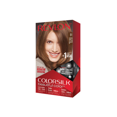 REVLON COLORSILK 51 LIGHT BROWN
