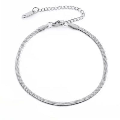 DELIA BOHEMIAN COMMUTE ANKLET – 304 STAINLESS STEEL