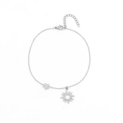 DELIA CASUAL SUN STAR ANKLET – 201 & 304 STAINLESS STEEL