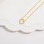 DELIA FOUR-LEAF CLOVER PENDANT NECKLACE – 925 STERLING SILVER PLATED WITH ZIRCON INLAY