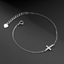 DELIA 925 STERLING SILVER CROSS BRACELET