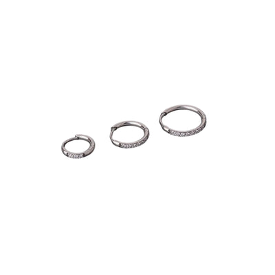 DELIA 304 STAINLESS STEEL 18K REAL GOLD PVD PLATED GEOMETRIC EARRINGS