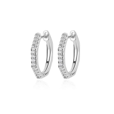 DELIA 304 STAINLESS STEEL REAL GOLD PVD PLATED EARRINGS