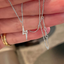 DELIA LIGHTNING PENDANT NECKLACE – 925 STERLING SILVER, CLASSIC MINIMALIST STYLE
