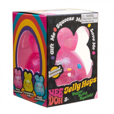 NeeDoh Jelly Hops – Scented Squishy Bunny Fidget Toy (3 Designs, Random Selection)