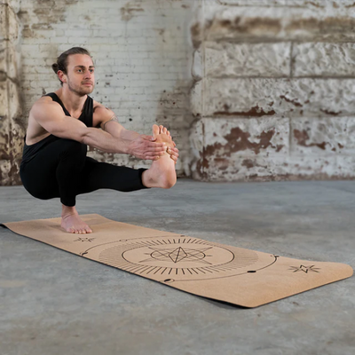 RDX CORK YOGA MAT- D6