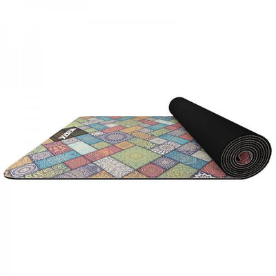 RDX PU YOGA MAT -D3 MULTI COLOR
