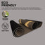 RDX PU YOGA MAT -D8 BROWN