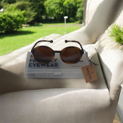 PARAFINA ECO-FRIENDLY SUNGLASSES CORAL INDIO TORTOISE ROYAL CARAMEL