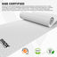 RDX TPE YOGA MAT-SINGLE COLOR-WHITE